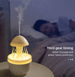 Remote Control Raindrop Air Humidifier Aromatherapy Diffuser Rotate Swing Jellyfish Lamp Electric Aroma Essential Oil Diffuser