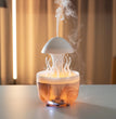 Remote Control Raindrop Air Humidifier Aromatherapy Diffuser Rotate Swing Jellyfish Lamp Electric Aroma Essential Oil Diffuser