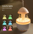 Remote Control Raindrop Air Humidifier Aromatherapy Diffuser Rotate Swing Jellyfish Lamp Electric Aroma Essential Oil Diffuser