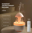 Remote Control Raindrop Air Humidifier Aromatherapy Diffuser Rotate Swing Jellyfish Lamp Electric Aroma Essential Oil Diffuser