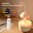 Remote Control Raindrop Air Humidifier Aromatherapy Diffuser Rotate Swing Jellyfish Lamp Electric Aroma Essential Oil Diffuser